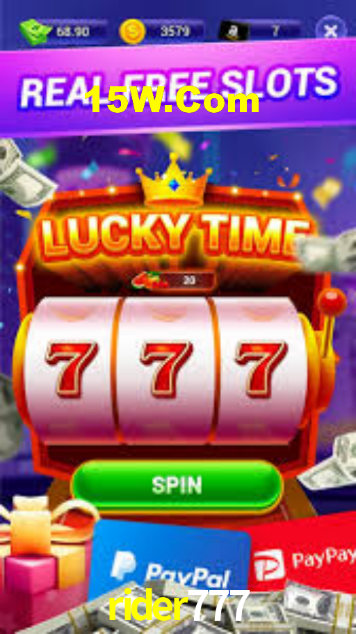 rider777: Jogos de Caça-Níqueis-Altas Recompensas, Roleta-Velocidade, Blackjack-Desafios Máximos